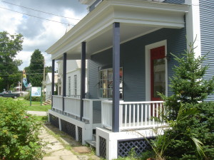 After- porch, deck & door